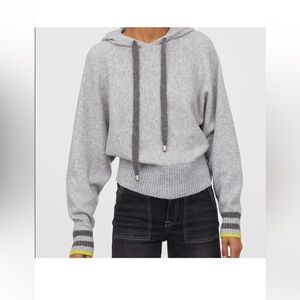 Pringle of Scotland H&M Women’s oversized batwing sleeve Sweater hoodie XL